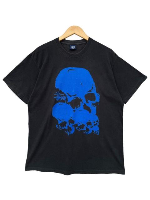 Stüssy Pick🔥🔥🔥 Vintage 90s Stussy Bones Skull Pushead Tee