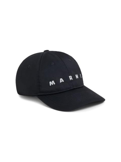 logo-embroidered baseball cap