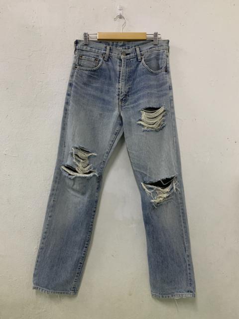 Other Designers Vintage Levis Big E 502 Made In Japan Distressed Denim