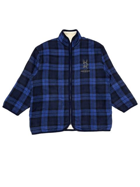 Other Designers Vintage Pierre Balmain Paris Zipper Jacket Sherpa Linning