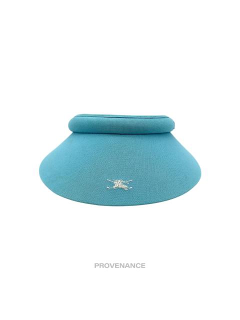 Burberry Golf Knight Logo Visor - Sky Blue Nova Check