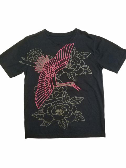 Other Designers Japanese Brand - 🔥Overprint Flying Swan Sukajan Tees