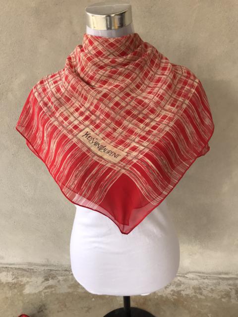 Other Designers Vintage - Vintage Yves Saint Lauren Silk Scarves