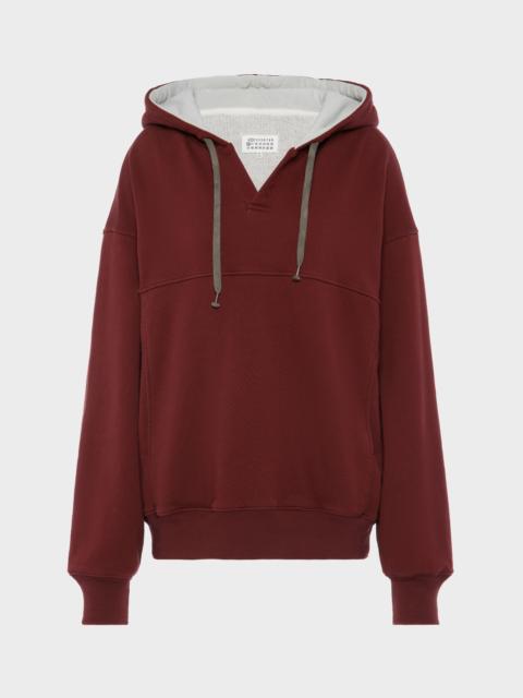 Maison Margiela Cotton Shoelace Hoodie
