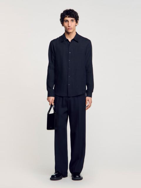 Sandro LINEN SHIRT