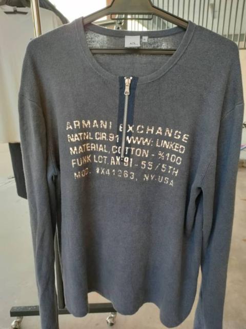 Other Designers Armani Exchange - Sweater Lampo zip