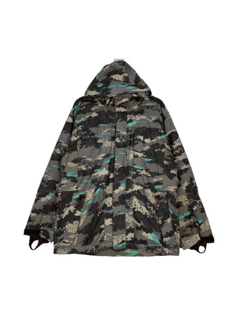 Mizuno MIZUNO Breath Thermo Snow Gear Camo Hoodie Jacket #0265-C12