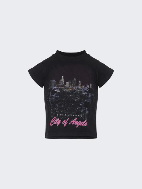 BALENCIAGA Shrunk Tee Faded Washed Black