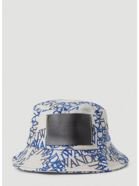 Other Designers Jw Anderson Women Double Logo Bucket Hat