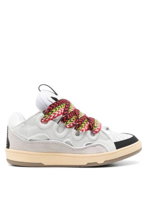 Lanvin Lanvin Leather Curb Sneakers