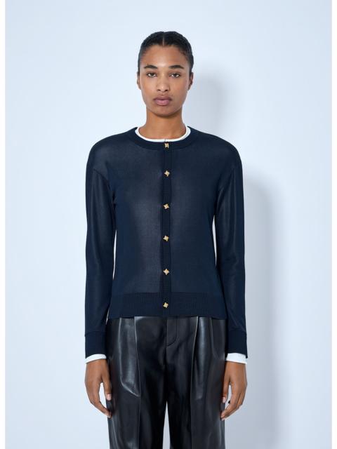 Bottega Veneta Bottega Veneta Women Silk Double Knit Cardigan