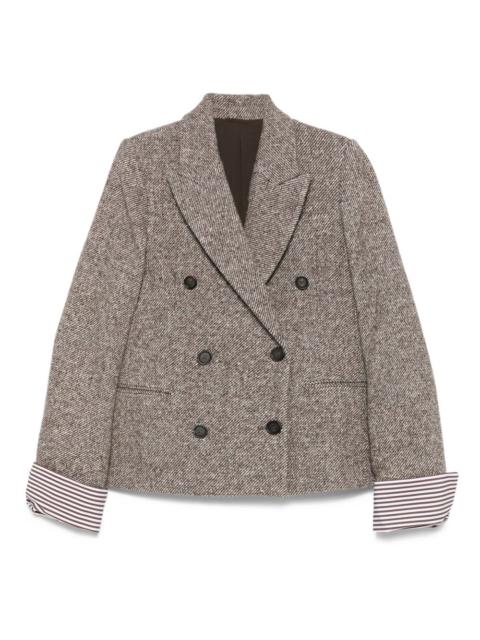 Brunello Cucinelli Brunello Cucinelli Women Wool And Silk Jacket