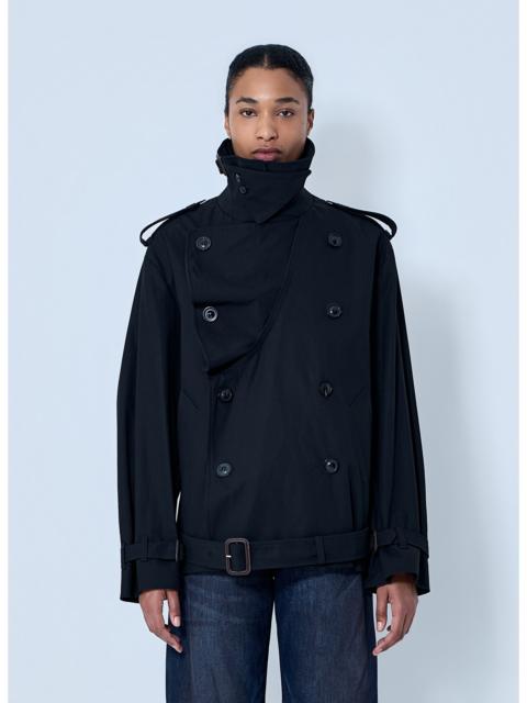 Maison Margiela Maison Margiela Women Double-Breasted High-Collar Jacket