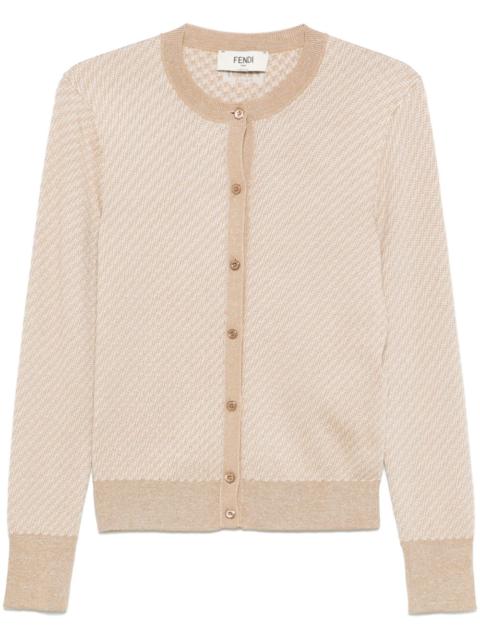 FENDI Fendi Women Ff Wool Cardigan