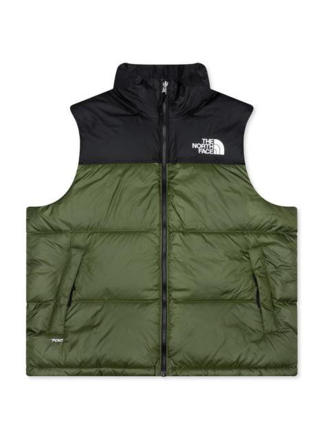 The North Face 1996 RETRO NUPTSE VEST - WOODLAND GREEN