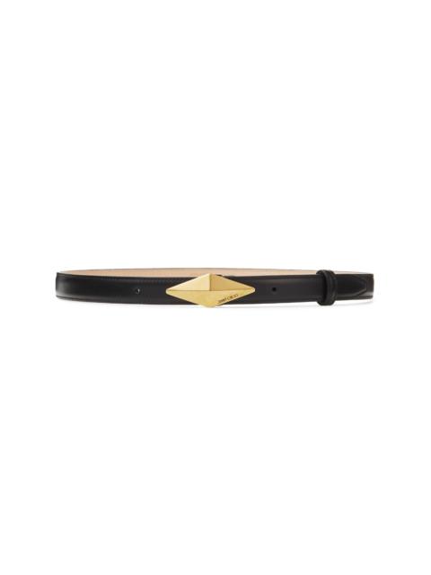JIMMY CHOO Diamond leather belt
