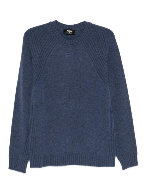 FENDI Girocollo FF cashmere jumper