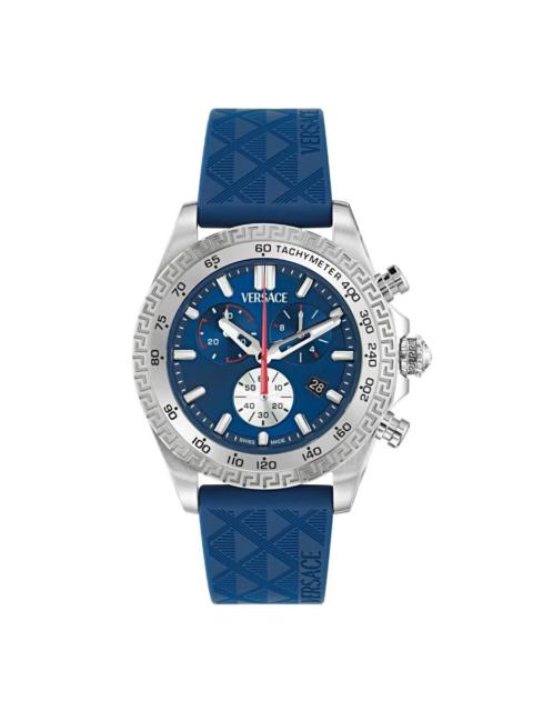 VERSACE Versace Chronograph Quartz Blue Dial Men's Watch VE9K00124