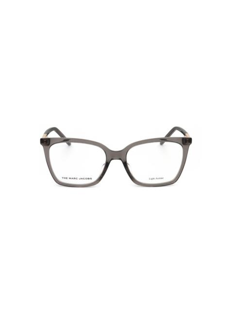 Marc Jacobs Marc Jacobs Ladies Grey Rectangular Eyeglass Frames MARC-510