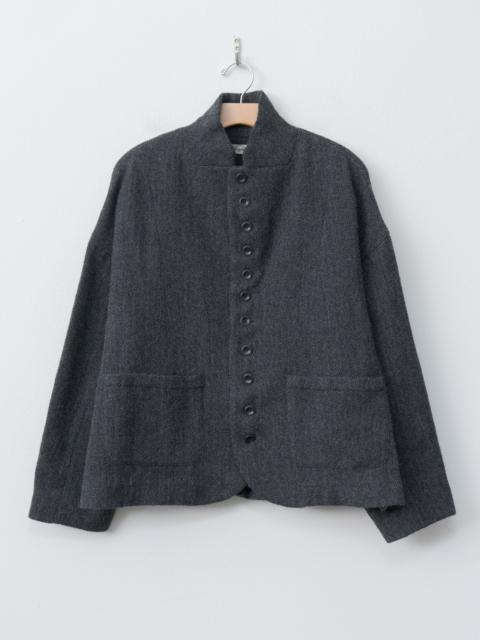 ICHI Antiquités Wool Herringbone Jacket - Black