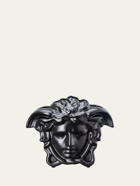 VERSACE Medusa Grande 8.3" Vase, Black