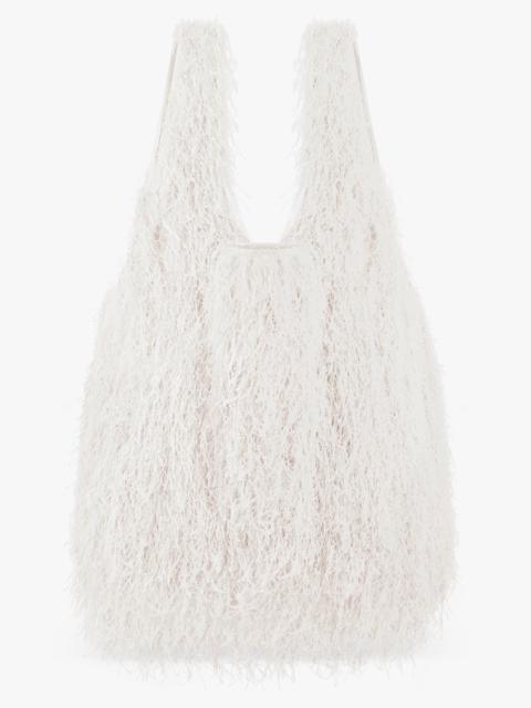 Dries Van Noten FRINGING LARGE TOTE BAG | IVORY