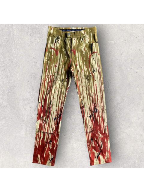 Vintage AW 1999 Color Splash Drip Pants