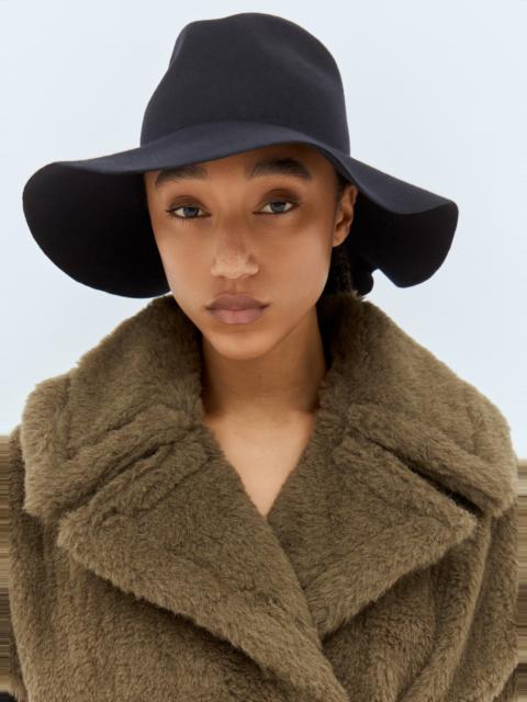 Max Mara Felt Wool Wide Brim Hat