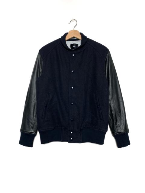 Other Designers Hare - Hare Varsity Leather Jacket