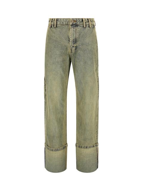 entire studios 'cuff Surface Wave' Jeans