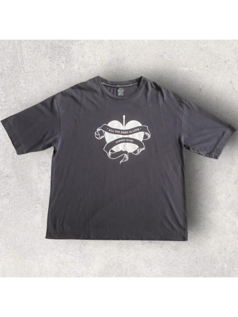 NUMBER (N)INE All You Need Is Love Oversize T shirt