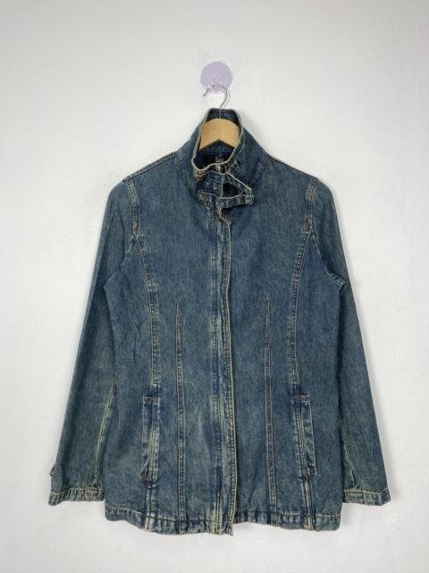 Other Designers Japanese Brand - Vintage Baios Zip Up Denim Jacket J1538
