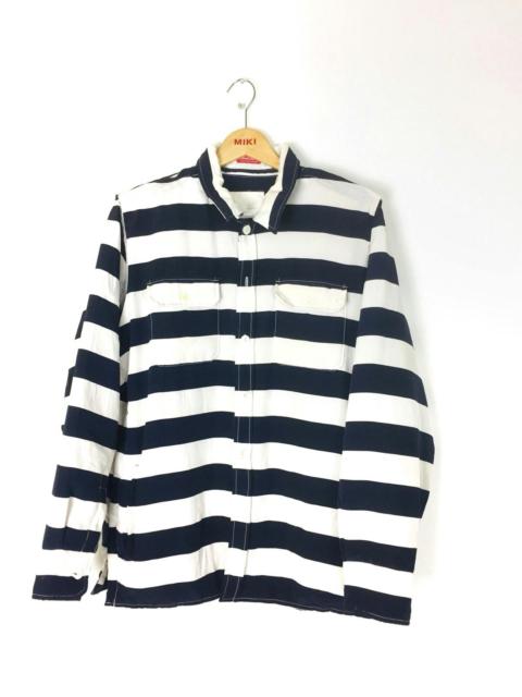 UNDERCOVER AW1999 Ambivalence Small Parts boader stripe jacket