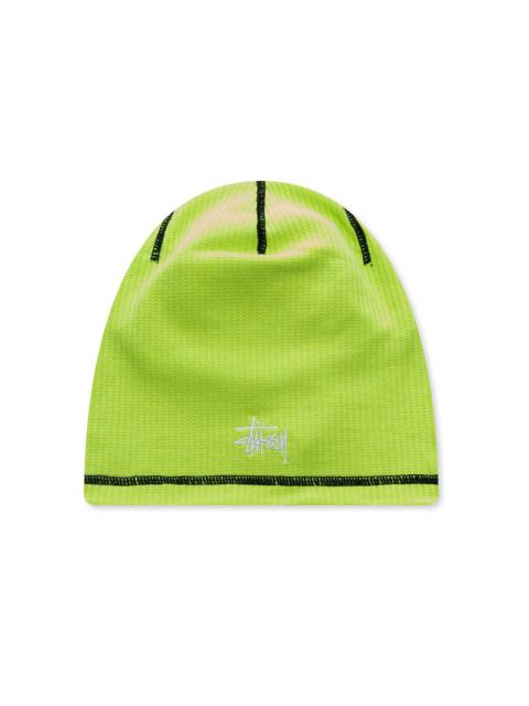 Stüssy WAFFLE SKULLCAP - LIME