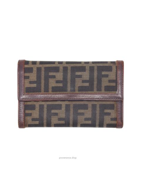 FENDI Fendi Trifold Wallet - FF Zucca