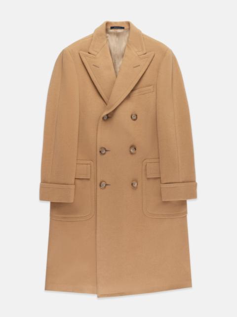 J. PRESS MADE-IN-USA CAMELHAIR POLO COAT