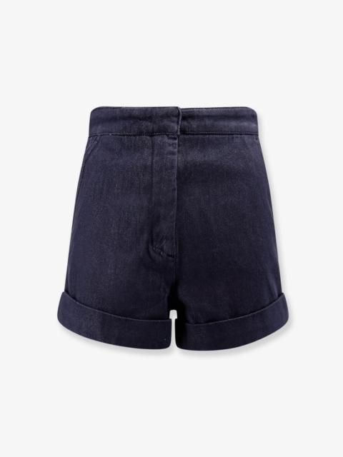 Max Mara Max Mara Blue Denim Bermuda Shorts