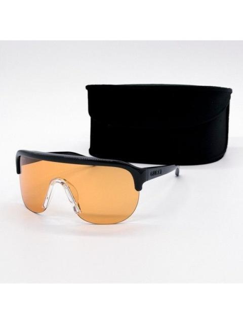 GUCCI NEW GUCCI GG1645S 005 OVERSIZED BLACK ORANGE UNISEX SUNGLASS