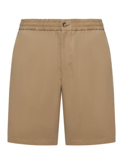 AMI Paris Ami Paris Men Ami De Coeur Shorts With Elasticized Waist In Cotton