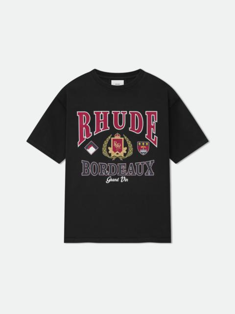 Rhude BORDEAUX GRAND TEE