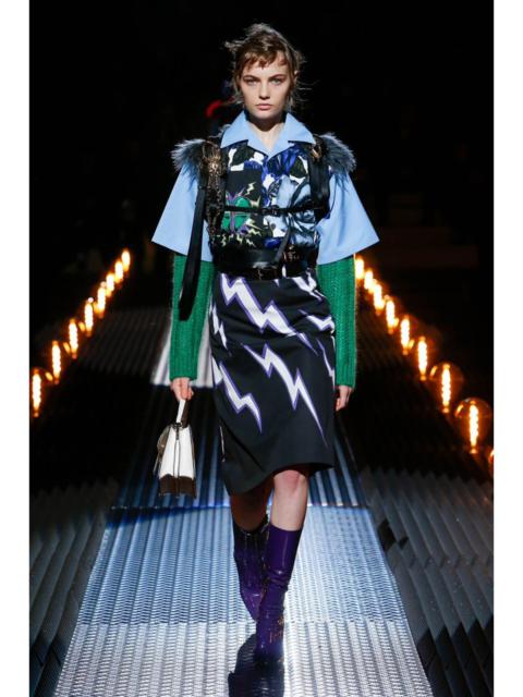 Prada Prada - F/W 19’ - Rose Frankenstein Electric Heart Shirt