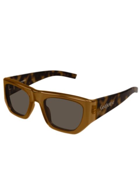 SAINT LAURENT SL 740 002 Brown-Havana