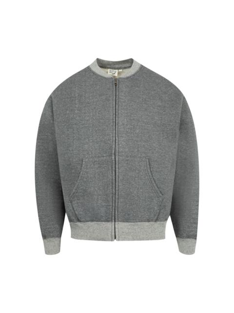 orSlow FRONT ZIP DENSELY KNIT SWEAT SHIRT