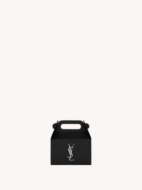 SAINT LAURENT TAKE-AWAY BOX IN LEATHER