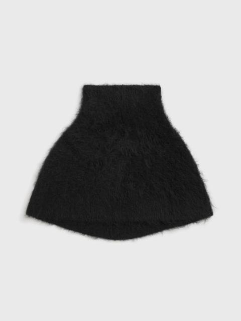 TOTEME Funnel alpaca-blend neck warmer black