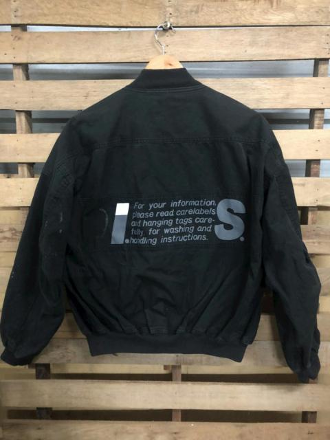 Other Designers Super Rare Archive 80's Issey Miyake Bomber Jacket Line Care