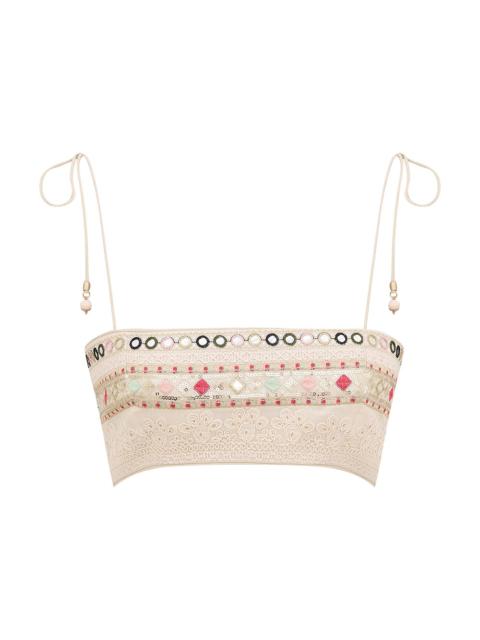 Zimmermann ASTER EMBELLISHED BODICE