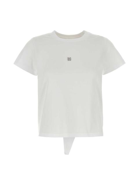 Givenchy White Cotton T-shirt