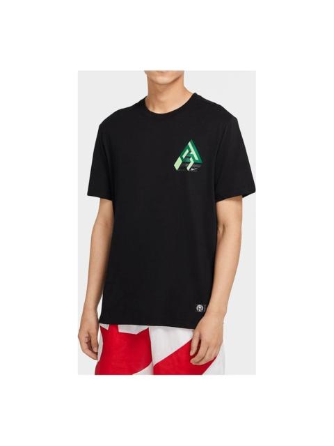 Nike Nike Dri-FIT Giannis Logo Basketball Short Sleeve T-Shirt 'Black' CV1092-010