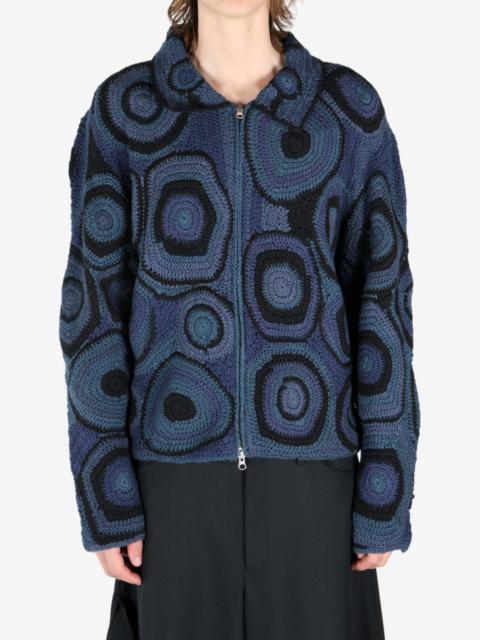 The Elder Statesman THE ELDER STATESMAN - Men Crochet Strata Jacket